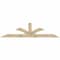 Ekena Millwork Richland Rough Sawn Timber Gable Bracket, Douglas Fir, 108"W x 27"H x 2"D x 6"F, 6/12 Pitch GBW108X27X0206RIC00RDF - alternate 1